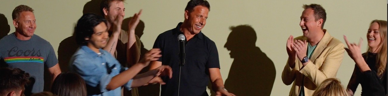Aaron Bare on stage